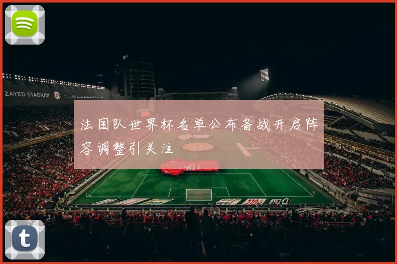 法国队世界杯名单公布备战开启阵容调整引关注